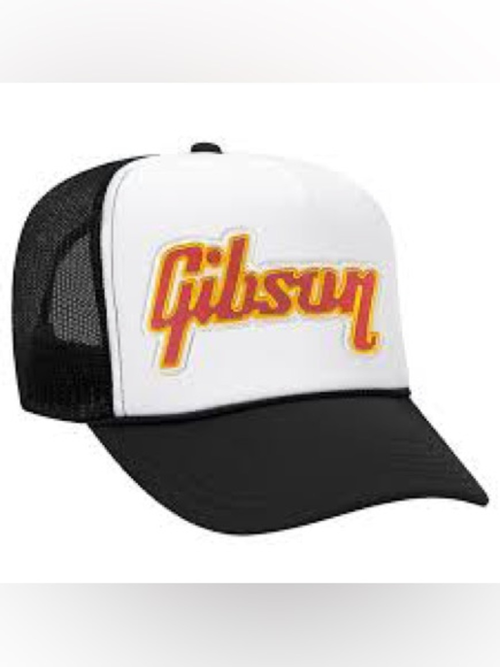 Aviator Nation Gibson Black + White Unisex Trucker Hat NWOT 🏷️ (SOLD OUT)